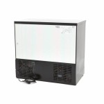 Βιτρίνα ψυχόμενη επιτραπέζια μαύρη με 2 συρόμενες πόρτες MAX-09400915